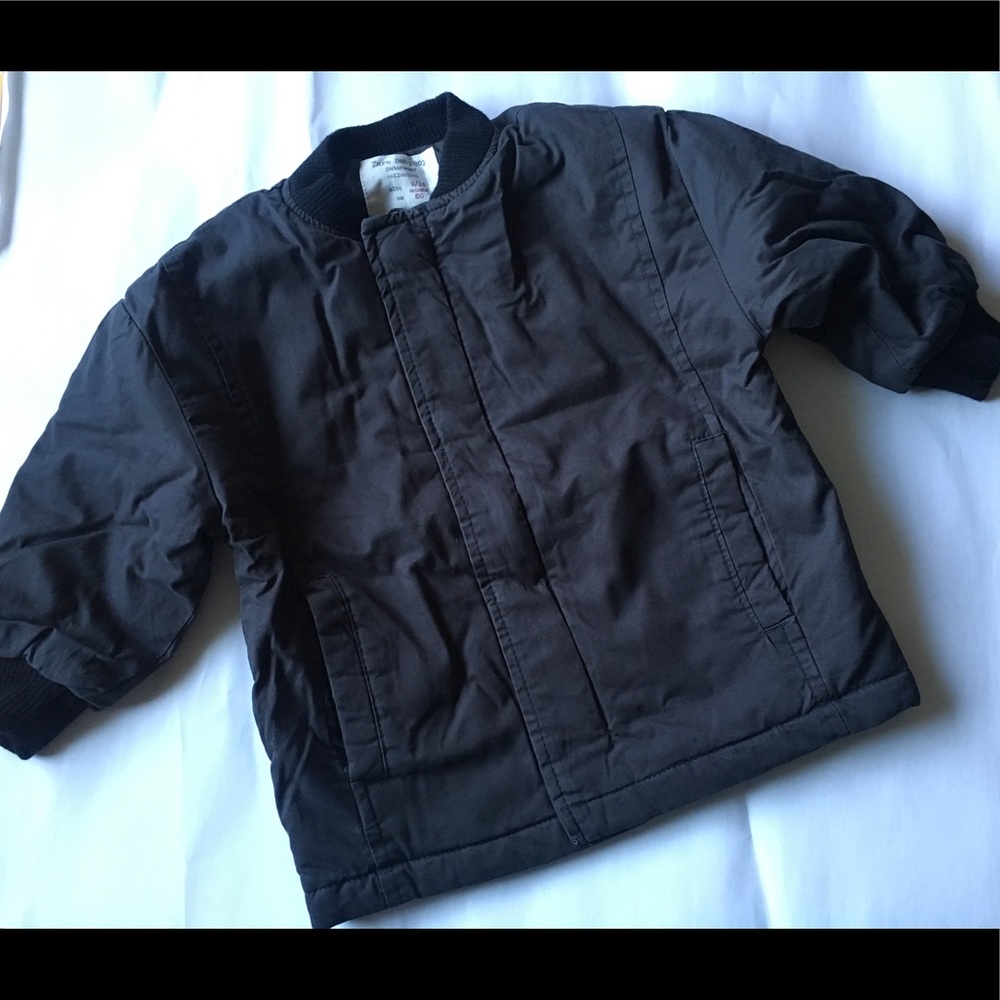 Zara Long bomber jacket toddler